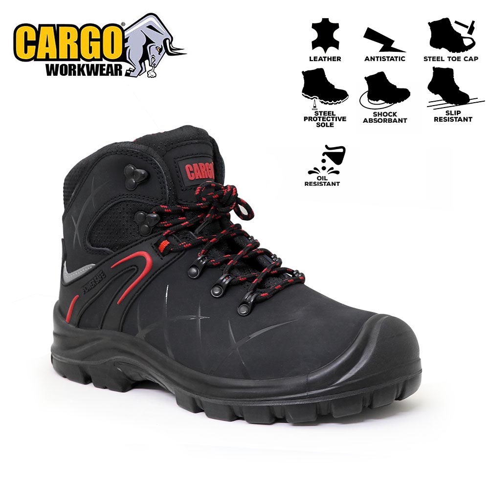 CARGO RED BEAR SAFETY BOOT
